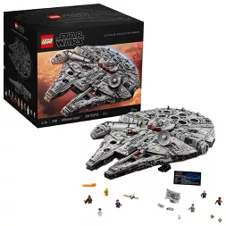 Photo 1 of ALL PACKAGES SEALED. BOX GOOD COND. LEGO Star Wars Millennium Falcon 75192
