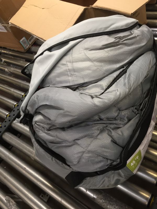 Photo 1 of Coleman Sleeping Bag Tandem Double, NO VISIBLE TEARS, CARRYING CASE SLIGHTLY RIPPED