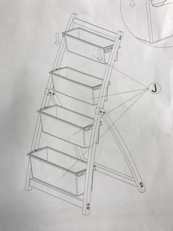 Photo 1 of 4 tier gardening upright tier planter 