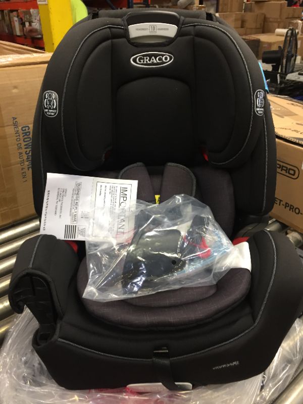 Photo 3 of Graco Grows4Me 4 in 1 Car Seat, Infant to Toddler Car Seat with 4 Modes, West Point
