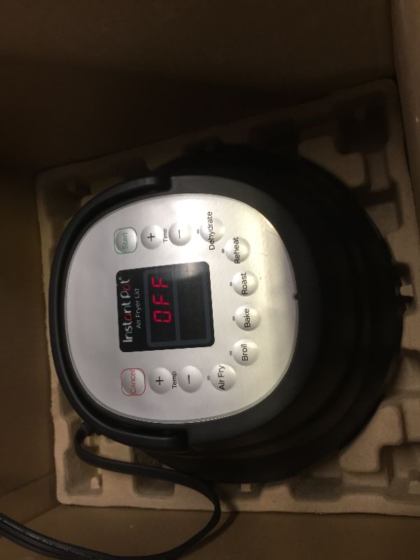 Photo 2 of Instant Pot 6 Quart Air Fryer Lid