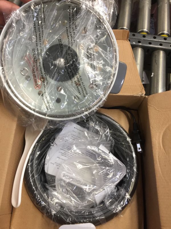 Photo 1 of 6-Cup Black Rice Cooker with Removable Steam Tray