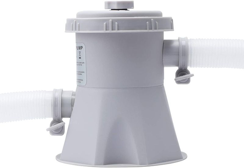 Photo 1 of WDERNI Krystal Clear Cartridge Filter Pump for Above Ground Pools, 300 GPH Pump Flow Rate, 110-120V with GFCI
