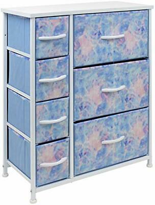 Photo 1 of Dresser with 7 Drawers - Furniture Storage Chest for Kid’s,Teens(Pastel Tye-die)
