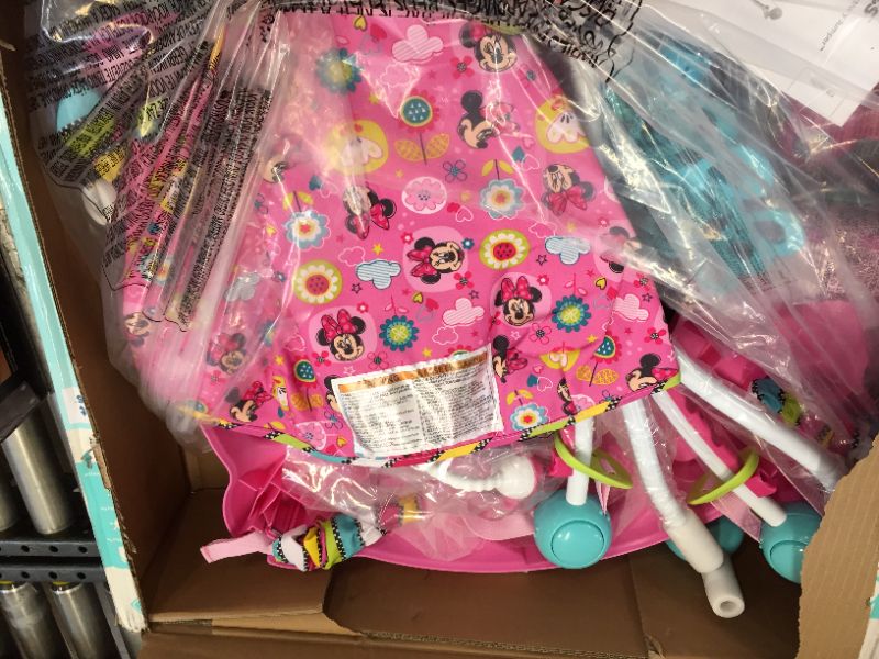 Photo 1 of Disney Baby Minnie Mouse Peekaboo Activity Jumper
