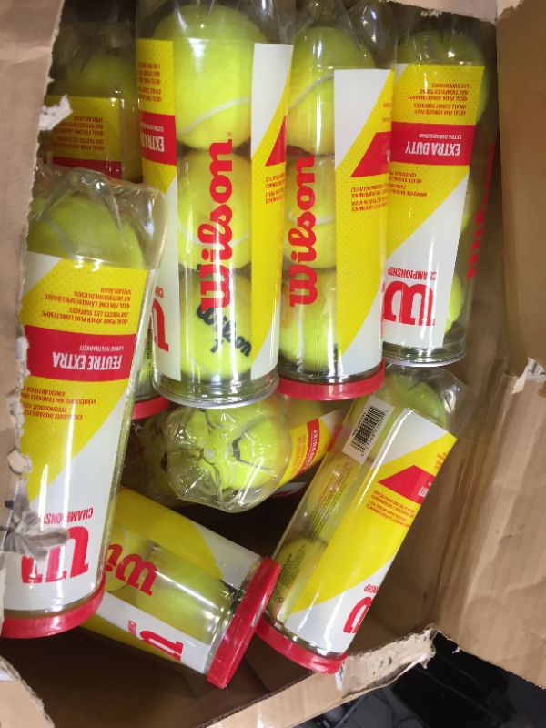 Photo 2 of 18 PACKS OF 3 Wilson Championship Tennis Balls (54 TOTAL BALLS) 