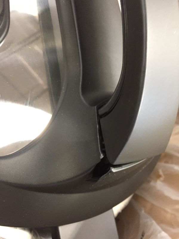 Photo 3 of BROKEN HANDLE, Instant Pot 8 qt 11-in-1 Air Fryer Duo Crisp + Electric Pressure Cooker