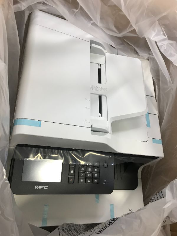 Photo 2 of Brother MFC-L3770CDW Compact Wireless Digital Color All-in-One Printer with NFC, 3.7” Color Touchscreen, Automatic Document Feeder, Wireless and Duplex Printing and Scanning
