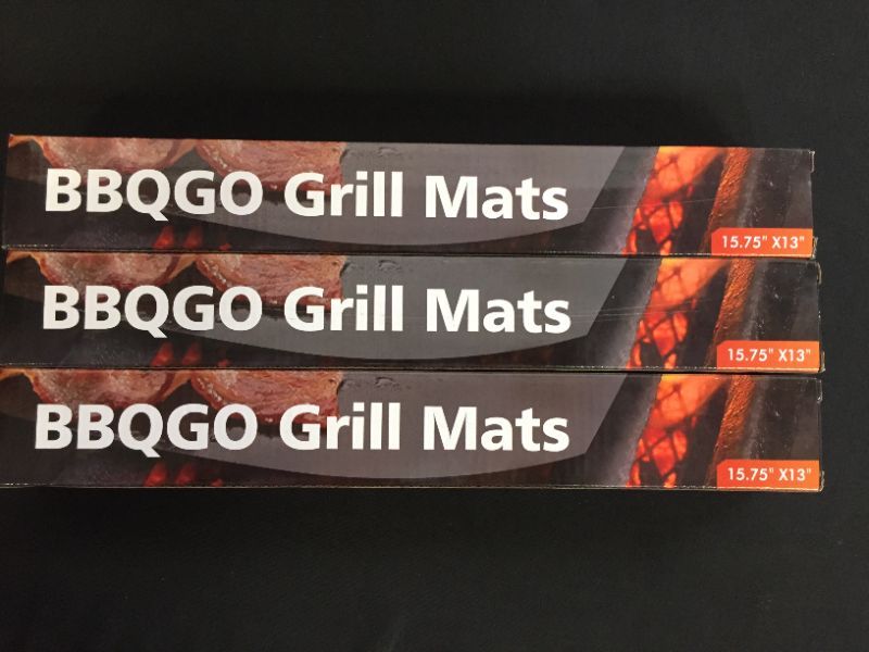 Photo 1 of 3pack  BBQGO grill mats 