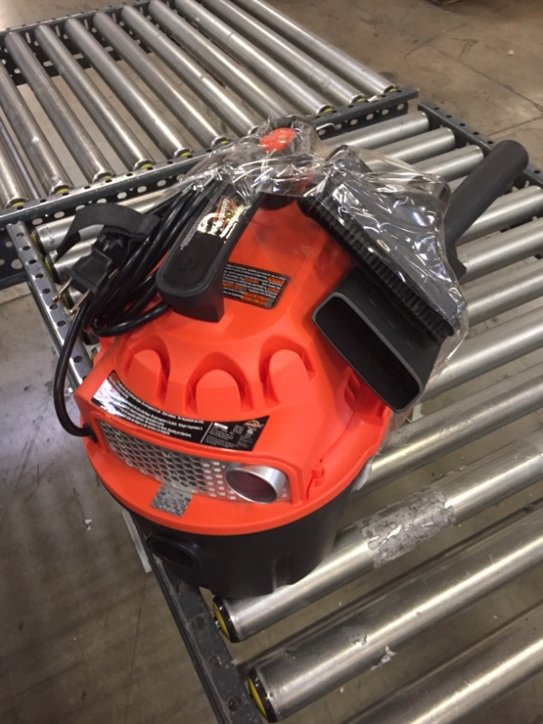 Photo 1 of Armor All, AA255 , 2.5 Gallon 2 Peak HP Wet/Dry Utility Shop Vacuum
