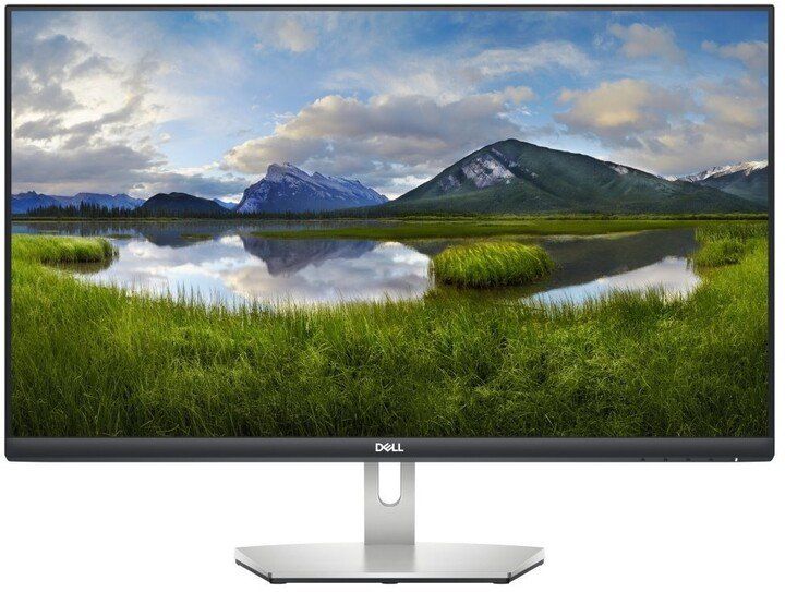 Photo 1 of Dell S2721D  LED monitor  27 27 viewable  2560 x 1440 QHD  75 Hz  IPS  350 cdm  10001  4 ms  2xHDMI DisplayPort  speakers  with 1 year Advanced Exchange Service