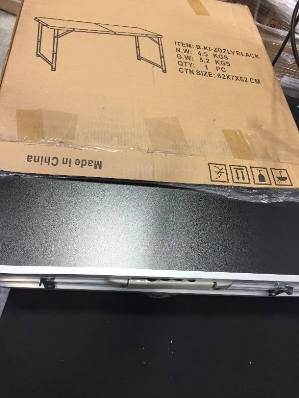 Photo 1 of FORUP 4FT FOLDING CAMPING TABLE BLACK