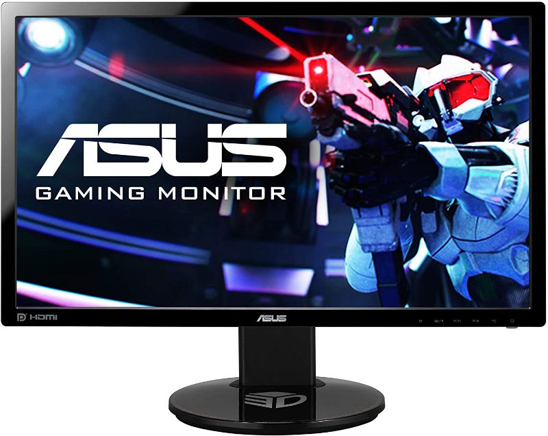 Photo 1 of ASUS VG248QE 24" Full HD 1920x1080 144Hz 1ms HDMI Gaming Monitor,Black
