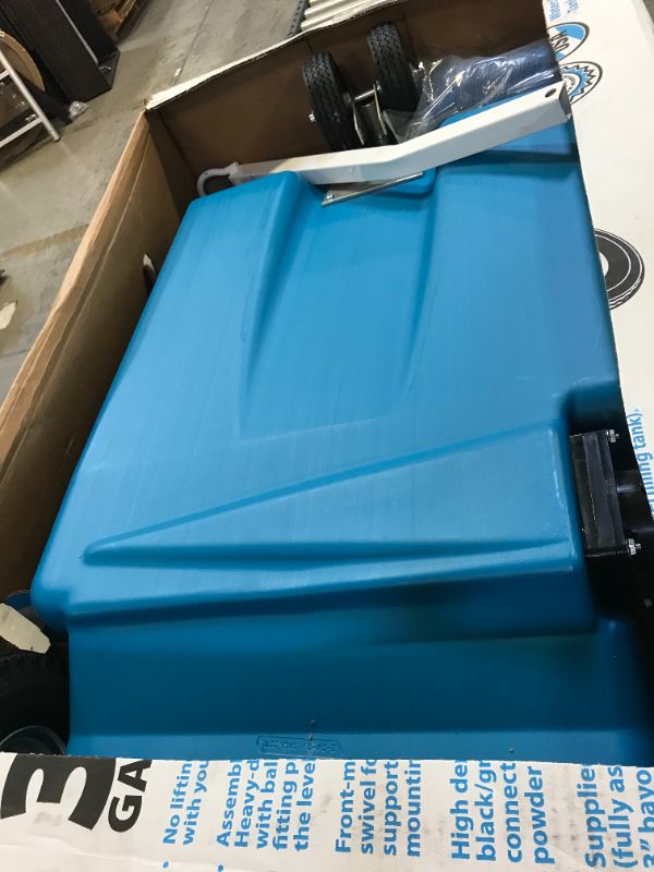 Photo 1 of Barker 27844 Barker 32 Gallon 4-Wheeler Tote Along