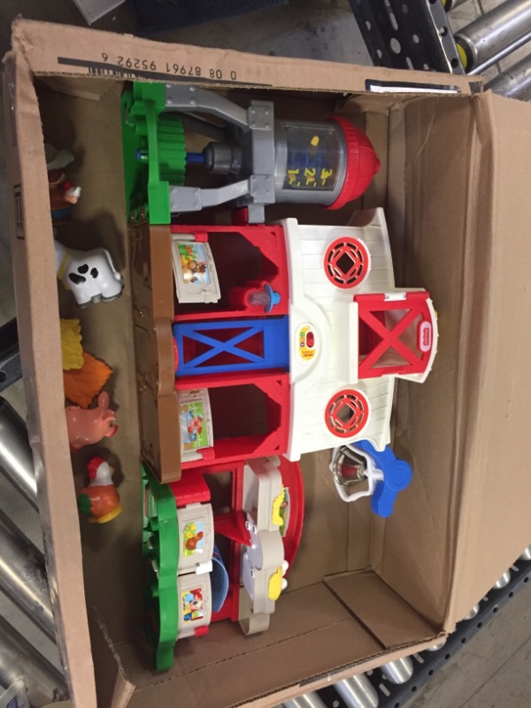 Photo 1 of Fisher-Price Little People Caring for Animals Farm Playset with Smart Stages Learning Content for Toddlers and Preschool Kids
