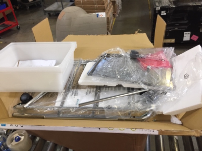 Photo 1 of Honey-Can-Do 3-Drawer Plastic Storage Cart on Wheels
