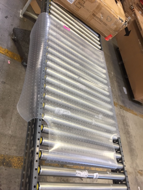 Photo 1 of CLEAR CHAIR MAT FOR LOW PILE CARPET WITH LIP   45in W  53in LONG