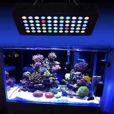 Photo 1 of 165W Dimmable Full Spectrum LED Aquarium Light Marine Reef Coral SPS/LPS Lamp
