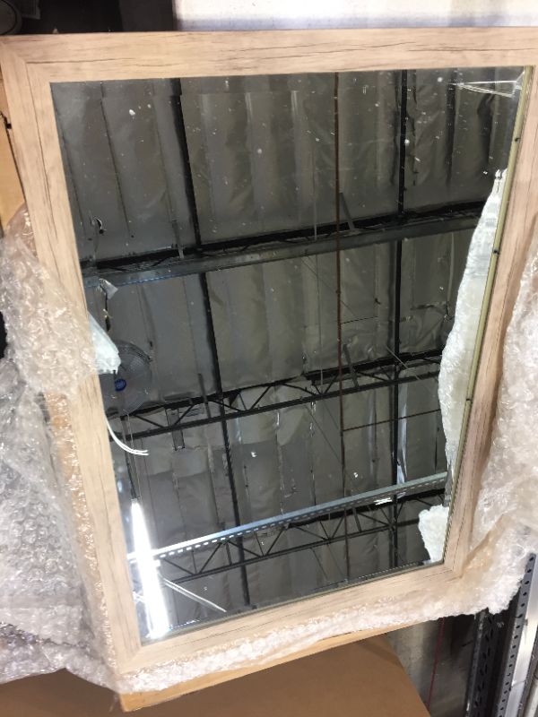 Photo 1 of 39 x 27 Wood Frame Mirror