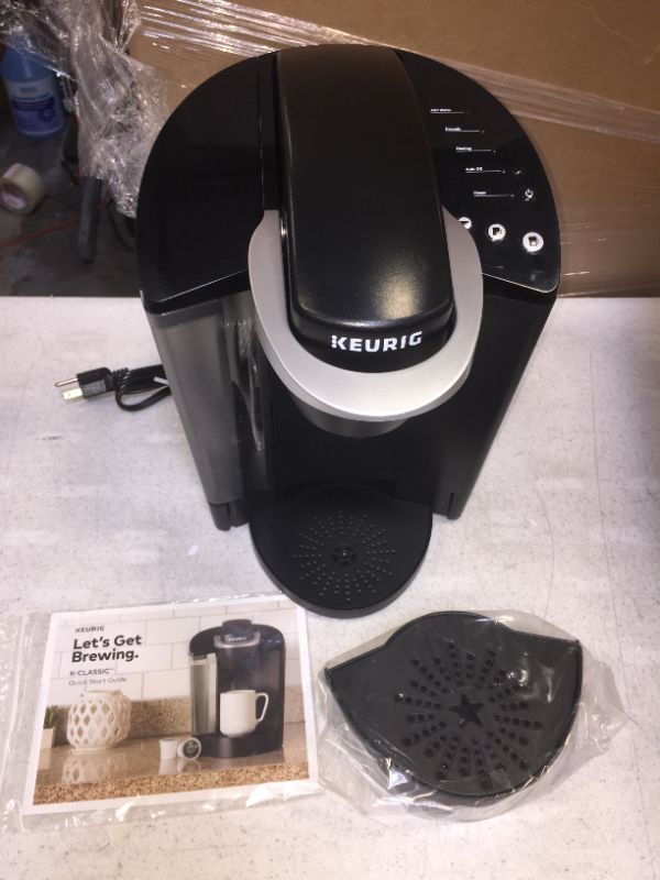 Photo 2 of Keurig K-Classic Coffee Maker K-Cup Pod, Single Serve, Programmable, 6 to 10 oz. Brew Sizes, Black