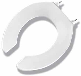 Photo 1 of Bemis Toilet Seat Molded White White Round Round
