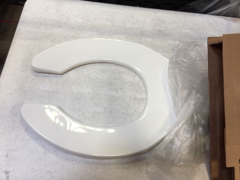 Photo 2 of Bemis Toilet Seat Molded White White Round Round
