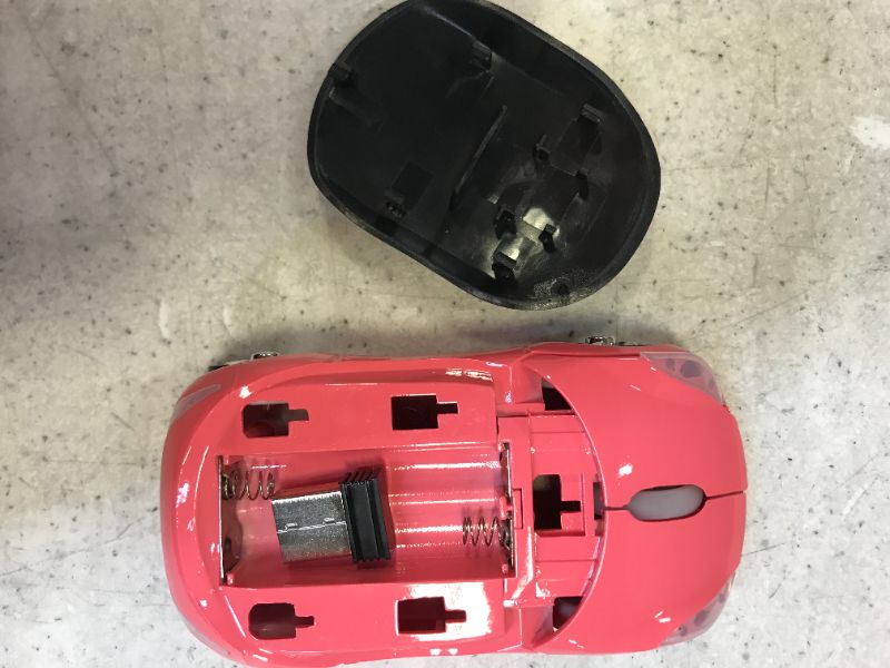 Photo 2 of PINK CAR WIRELESS MOUSE 