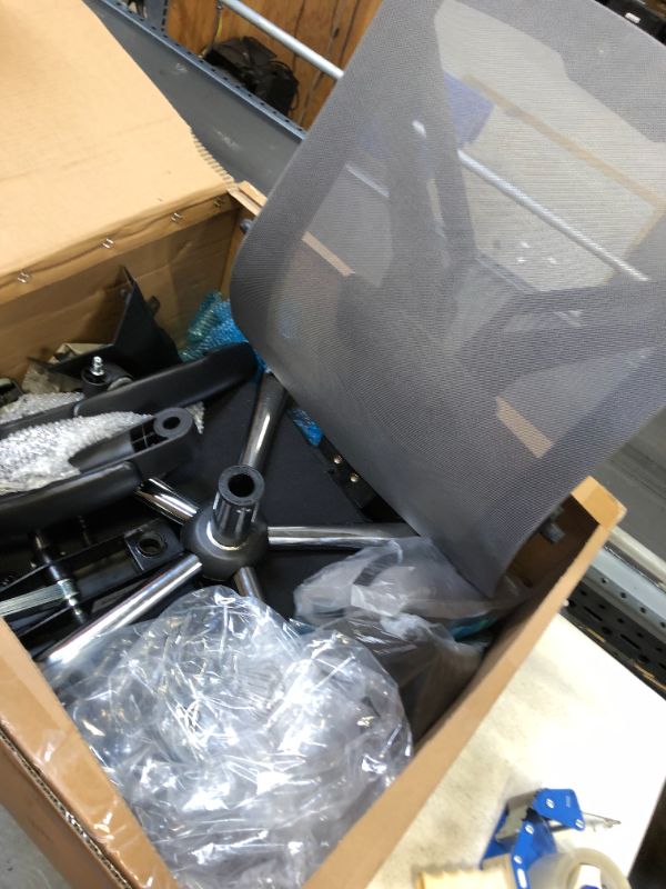 Photo 1 of office chair color black and grey 