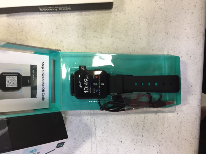 Photo 1 of 3plus Vibe Plus Smartwatch, Size: normal, Black