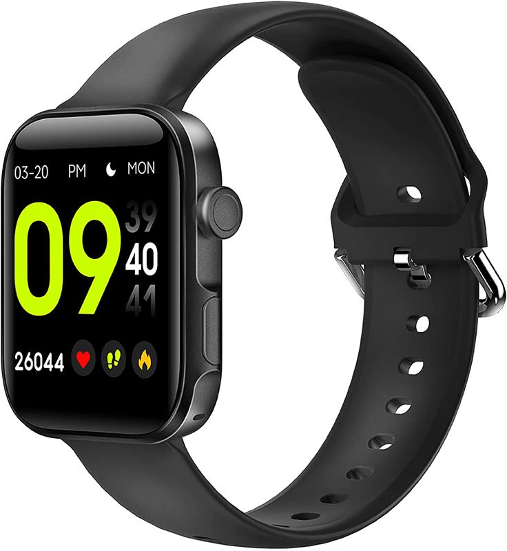 Photo 1 of 3plus Vibe Plus Smartwatch, Size: normal, Black