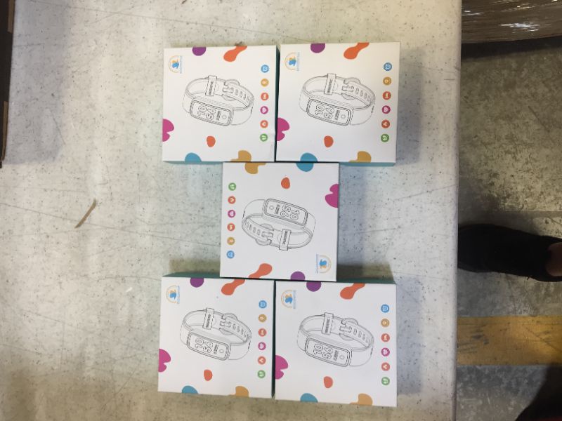 Photo 1 of bundle of 5 kids fitness tracker 