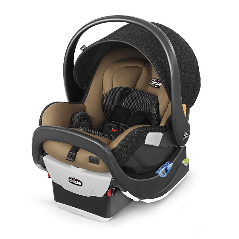 Photo 2 of Chicco Fit2 Infant & Toddler Car Seat - Cienna, Black/Tan