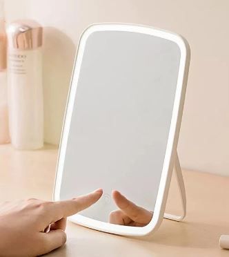 Photo 1 of Makeup Mirror with light Xiaomi Jordan Judy led makeup mirror nv026, led adjustable backlight, Table mirror,