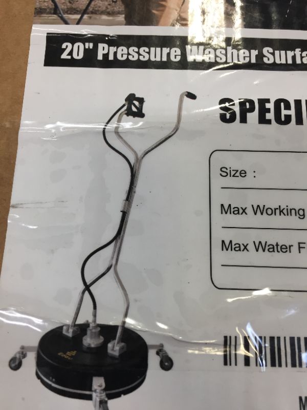 Photo 1 of 20 inch pressure washer surface cleaner 