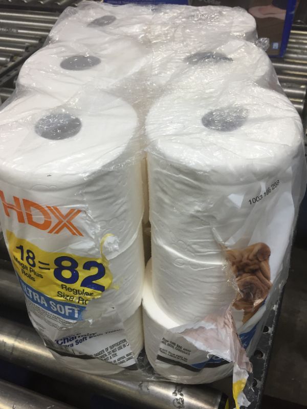 Photo 3 of 18 ROLLS TOILET PAPER AND 12 GIANT ROLLS PAPER TOWELS