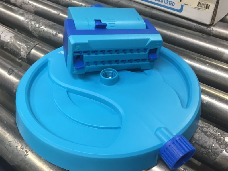 Photo 1 of 20-Nozzle Max Coverage Adjustable Gear Driven Oscillating Sprinkler on Sled Base (6-Pieces Display)
