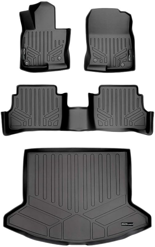 Photo 2 of MAXLINER Floor Mats 2 Rows and Cargo Liner Set Black for 2017-2018 Mazda CX-5