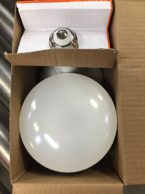 Photo 2 of 65-Watt Equivalent BR30 Dimmable LightSHIELD 2700K Soft White LED Light Bulbs (2-Pack)