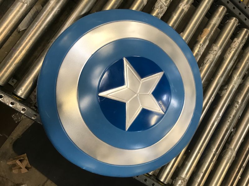 Photo 1 of BLUE/SILVER CAPTAIN AMERICA SHIELD