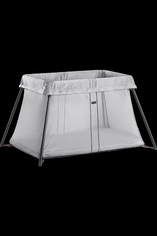 Photo 1 of BABYBJÖRN
TRAVEL CRIB LIGHT
silver Mesh