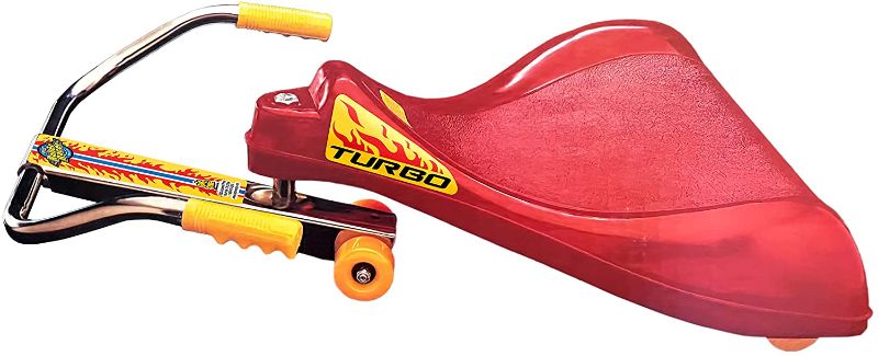 Photo 1 of Big Time Toys The Original Roller Racer Flying Turtle Sit Skate, Kid Powered, No Motor, No Pedals, No Batteries, Power by Zig zag Motion, Promotes Active...
