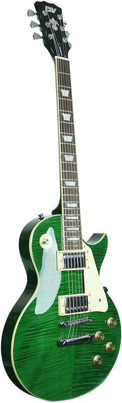 Photo 1 of ivy ILS-300 EGR Les Paul Solid-Body Electric Guitar, Emerald Green
