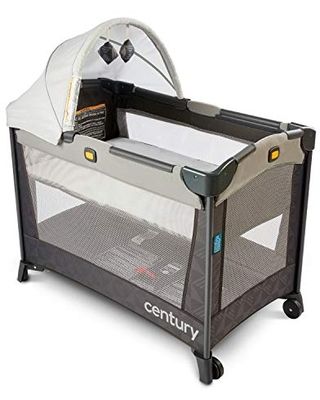 Photo 1 of Century Travel On 2-in-1 Compact Playard with Bassinet Playpen with Sheet
