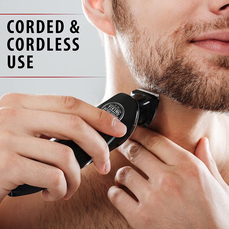 Photo 1 of Beard Trimmer for Men - Mens Electric Razor, Hair Clippers for Beard. Adjustable and Portable Beard Grooming Kit for Men