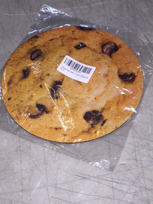 Photo 2 of Round Mouse Pad Chocolate Chip Cookie Design 