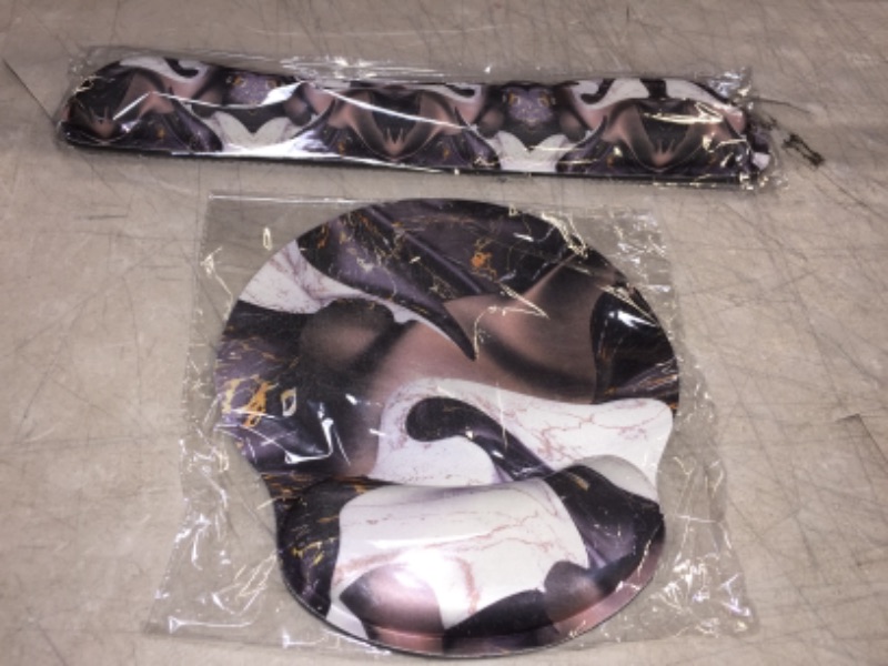 Photo 2 of bimore mat mouse pad & wrist rest marble design - 