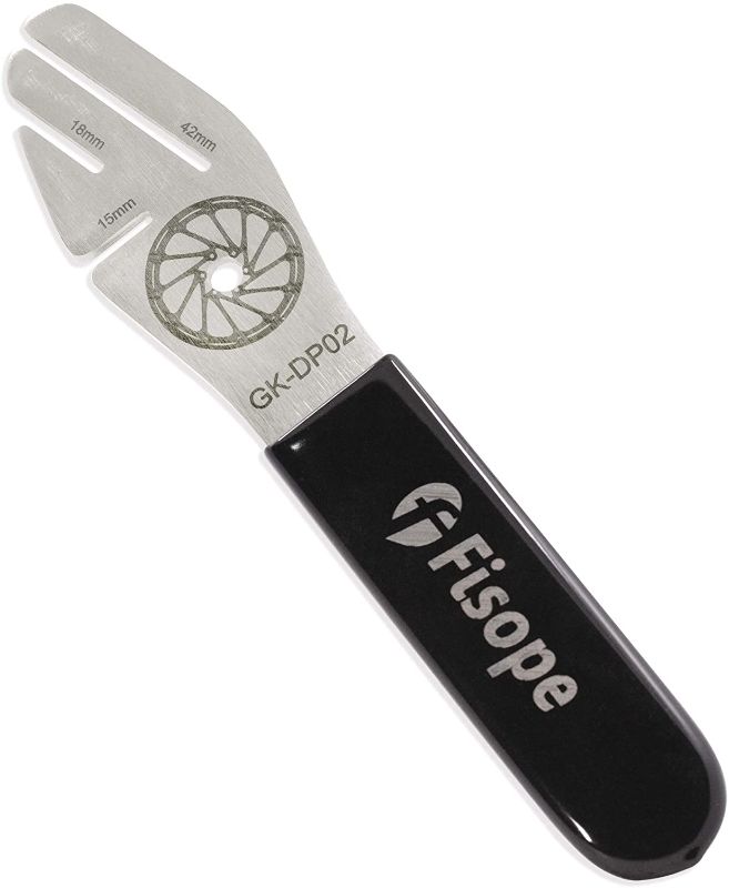 Photo 1 of Acekit Fisope Bicycle Disc Brake Rotor Truing Fork with Multi Slots and Rubber Coated Grip