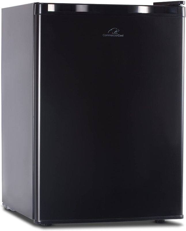 Photo 1 of Commercial Cool Compact Refrigerator, 2.6 Cubic Feet, Black
