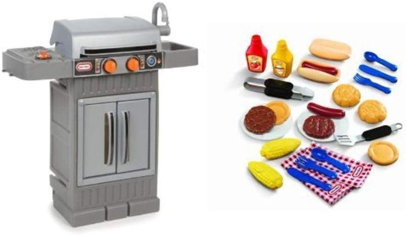 Photo 1 of Little Tikes Cook 'n Grow BBQ Grill and Grillin' Goodies Bundle
