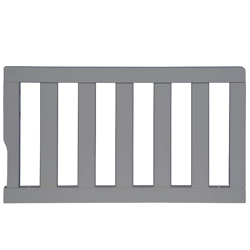 Photo 1 of Dream On Me Universal Convertible Crib Toddler Guard Rail, Steel Grey, 3 lb
